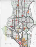 1956 Comprehensive Plan of Seattle, Courtesy UW Libraries Special Collections